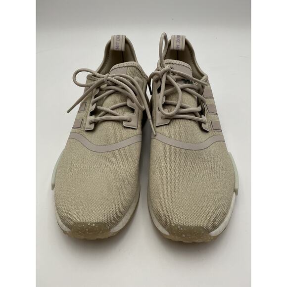 adidas Beige and Blue Sneakers - Picture 4 of 6